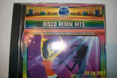 Лот: 9398552. Фото: 1. Сборник "Disco remix hits", в... Аудиозаписи