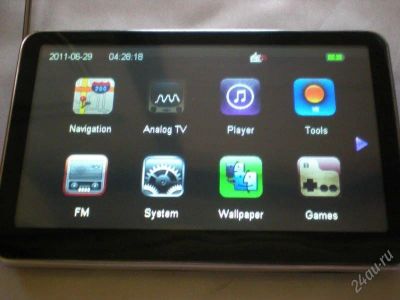 Лот: 540302. Фото: 1. 5" GPS навигатор c телевизором... GPS-навигаторы