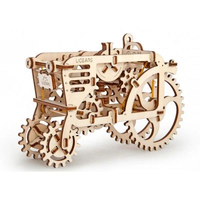 Лот: 8942809. Фото: 1. Трактор 3D Пазл Ugears - это самоходная... Конструкторы