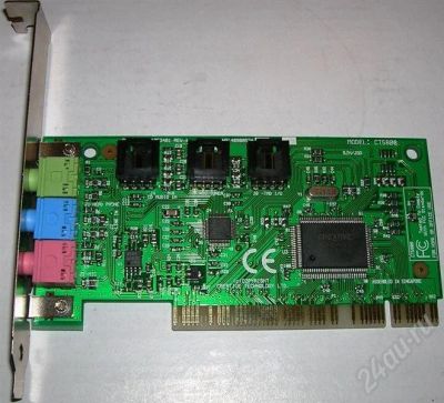 Лот: 392797. Фото: 1. Звуковая карта Creative CT5808... Звуковые карты