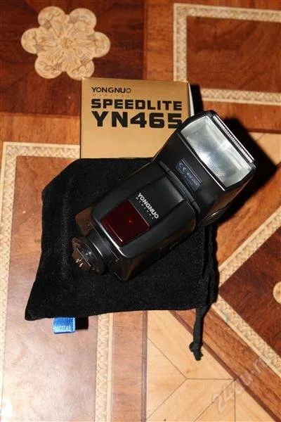 Лот: 2197300. Фото: 1. yongnuo speedlite yn-465 ttl for... Другое (фотокамеры)