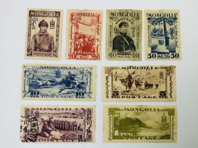 Лот: 23594288. Фото: 1. Монгольская революция. Неполная... Марки