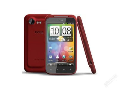 Лот: 2060611. Фото: 1. HTC Incredible S Красный + флешка... Смартфоны