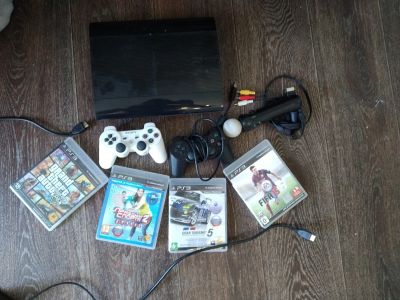 Лот: 16502404. Фото: 1. Игровая приставка PlayStation... Игры для консолей