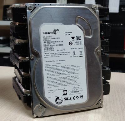 Лот: 20341659. Фото: 1. HDD 500 Гб/Seagete/3,5''/Sata... Жёсткие диски (HDD)