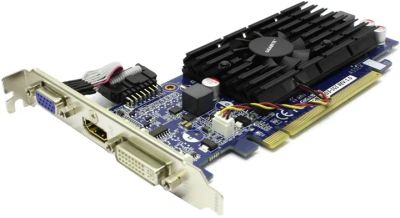Лот: 5733360. Фото: 1. nvidia gt 210 GV-N210D3-1GI rev... Видеокарты