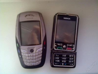 Лот: 1319170. Фото: 1. нокиа 6600 и 3250 . Два смартфона... Кнопочные мобильные телефоны