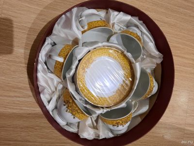 Лот: 17847332. Фото: 1. Чайный набор Fine Porcelain Style... Сервизы, наборы посуды