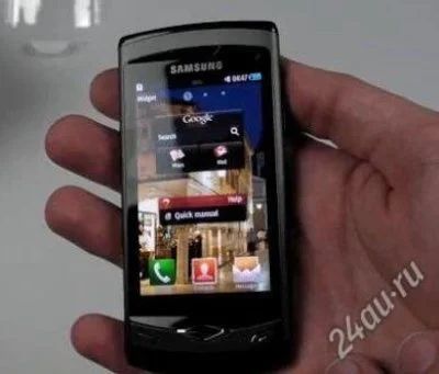 Лот: 2670480. Фото: 1. SAMSUNG WAVE S8500 C 1000 РУБ... Смартфоны