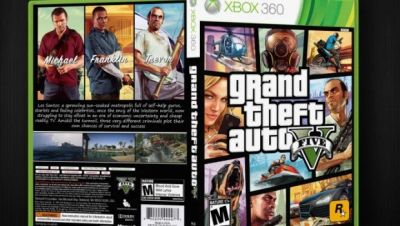 Лот: 5044520. Фото: 1. Диск GTA 5 XBOX 360. Игры для консолей