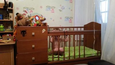 Лот: 6821442. Фото: 1. кроватка детская Трансформер. Детские кровати и кроватки