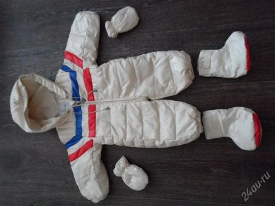 Лот: 2116599. Фото: 1. Детский зимний комбинезон Moncler... Верхняя одежда