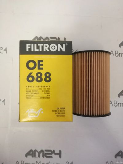 Лот: 15298941. Фото: 1. Масляный фильтр Filtron OE 688... Расходные материалы