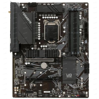Лот: 19911871. Фото: 1. Материнская плата Gigabyte Z590... Материнские платы
