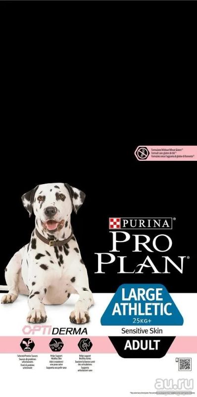 Лот: 8664572. Фото: 1. Сухой корм PRO PLAN® OPTiDERMA... Корма