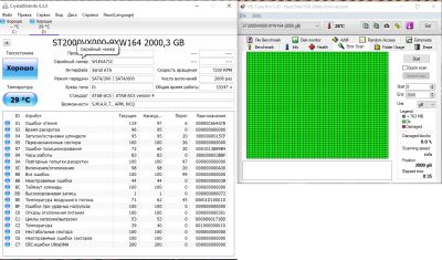 Лот: 6291437. Фото: 1. Жеский диск sata-3 2000Gb повторно. Жёсткие диски (HDD)