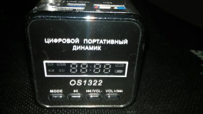Лот: 8538349. Фото: 1. Цифровой портативная колонка OS1322. Портативные, беспроводные колонки