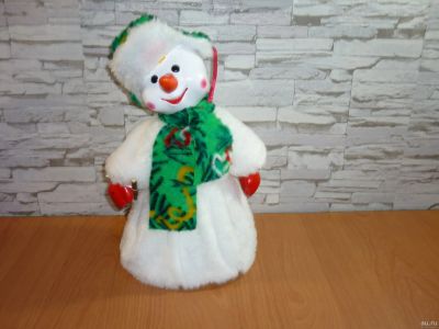 Лот: 12825798. Фото: 1. Снеговик мешок для подарков. Игрушки