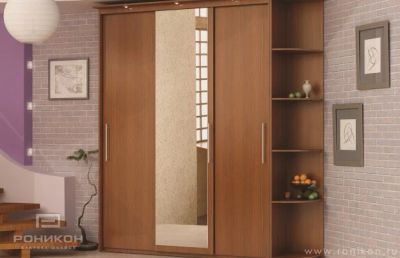 Лот: 4582723. Фото: 1. Шкаф-купе 3-х дверный с консолью. Шкафы, шкафы-купе