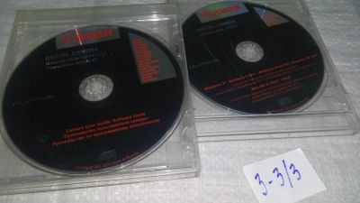 Лот: 10848035. Фото: 1. Два CD диска для камеры Canon... Другое (фото, видеокамеры, оптика)