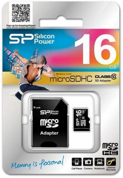 Лот: 4664076. Фото: 1. скоростная карта памяти sp silicon... Карты памяти
