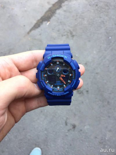 Лот: 13387556. Фото: 1. G- SHOCK GA-100L-2A. Оригинальные наручные часы