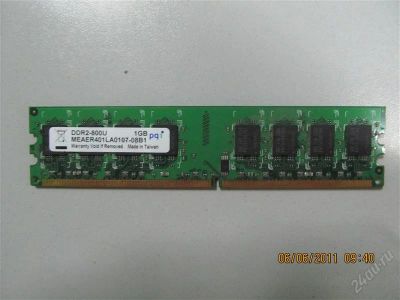 Лот: 1006872. Фото: 1. Оперативная память DDR II 1Gb... Оперативная память