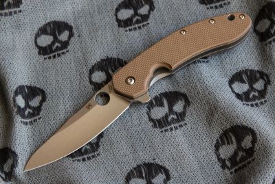 Лот: 4190435. Фото: 1. Spyderco C156GPBN Brad Southard... Ножи, топоры