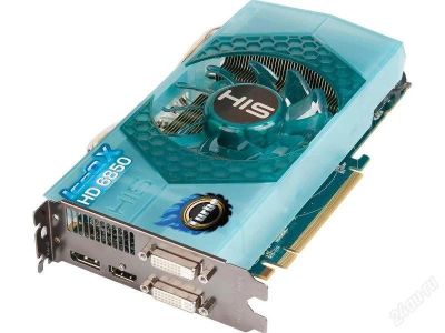 Лот: 1867899. Фото: 1. AMD 6850 HIS IceQ. Видеокарты