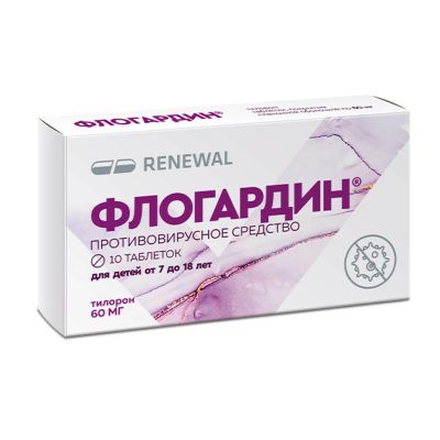 Лот: 24000995. Фото: 1. Флогардин таб. п о плен. 60мг... Лекарства
