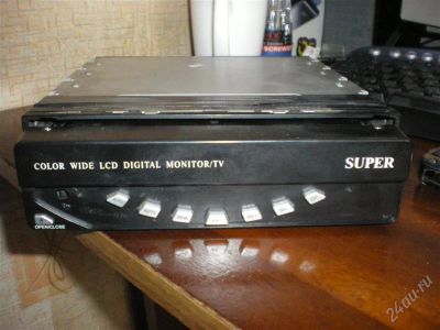 Лот: 1721729. Фото: 1. продам автотелевизор SUPER SP-6260. Мониторы, DVD