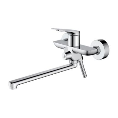 Лот: 21394016. Фото: 1. Смеситель Haiba для ванны, длинный... Смесители