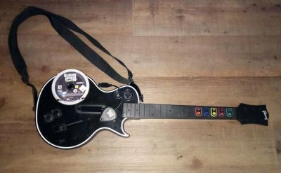 Лот: 8626769. Фото: 1. Playstation Guitar Hero 3 (гитара... Аксессуары для игровых приставок, консолей, геймпады