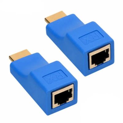 Лот: 19707712. Фото: 1. Удлинитель HDMI LAN по витой паре... Шлейфы, кабели, переходники