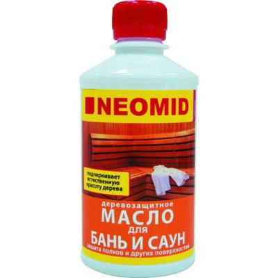 Лот: 6086517. Фото: 1. Неомид Neomid Масло для бань и... Краски, лаки, растворитель
