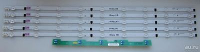 Лот: 8845875. Фото: 1. led strip D2GE-320SC0-R0 Sharp... Запчасти для телевизоров, видеотехники, аудиотехники