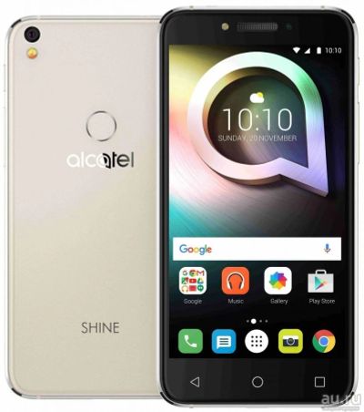 Лот: 10232841. Фото: 1. Новый! Смартфон 5" Alcatel Shine... Смартфоны