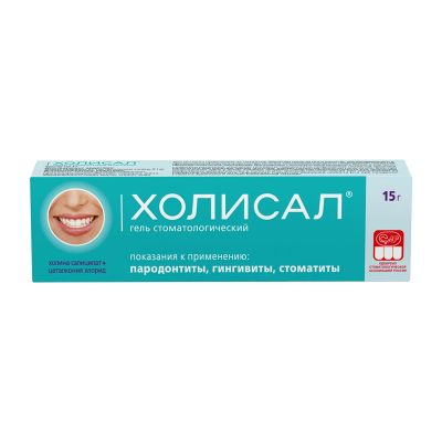 Лот: 23988351. Фото: 1. Холисал гель 15г. Лекарства