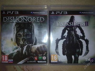 Лот: 2277313. Фото: 1. DARKSIDERS2 И DISHONORED!. Игры для консолей