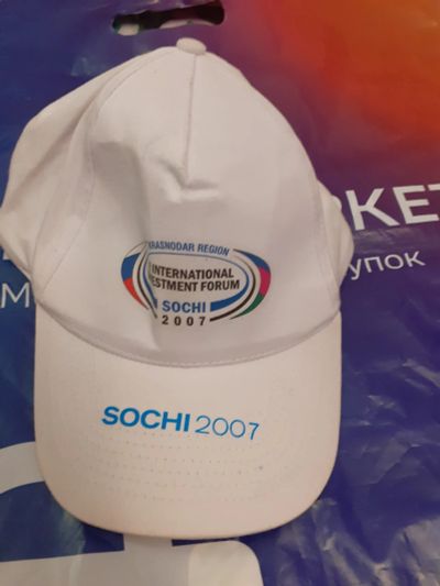 Лот: 20654396. Фото: 1. Бейсболка ! кепка ! Сочи 2007г... Головные уборы
