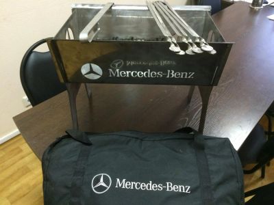 Лот: 4881500. Фото: 1. Эксклюзивный мангал Mercedes-benz. Мангалы, грили, коптильни