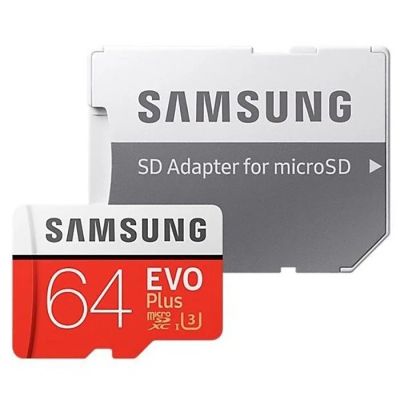 Лот: 16856448. Фото: 1. Карта памяти MicroSD 64GB Samsung... Карты памяти