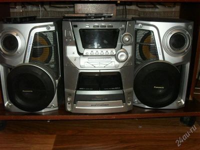 Лот: 2958188. Фото: 1. Музыкальный центр Panasonic SA-AK52. Музыкальные центры, магнитолы