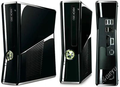 Лот: 1003682. Фото: 1. Xbox 360 slim 250 Gb LT 3,0 Глянцевый... Консоли