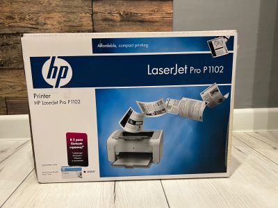 Лот: 19706653. Фото: 1. новый лазерный принтер HP P1102. Лазерные принтеры