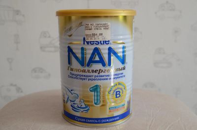 Лот: 4298480. Фото: 1. Детская смесь NAN 1 гипоаллергенный. Детское питание