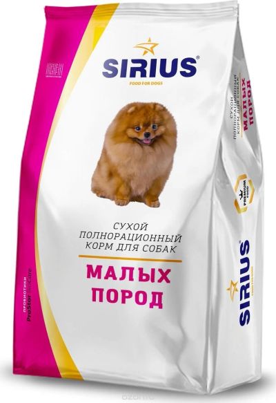 Лот: 13948314. Фото: 1. Sirius (Сириус) 3кг сухой корм... Корма