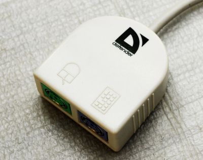 Лот: 25510301. Фото: 1. переходник для клавиатуры ps2... Клавиатуры и мыши