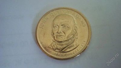 Лот: 939376. Фото: 1. 1 доллар США Серия президенты... Америка