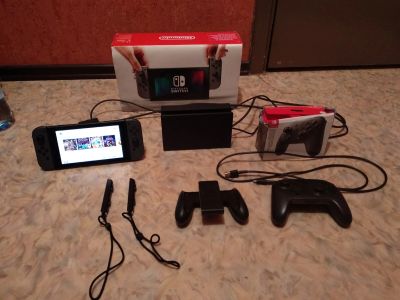 Лот: 15897641. Фото: 1. Nintendo Switch прошитa SXOS 32гб... Игровые приставки, консоли